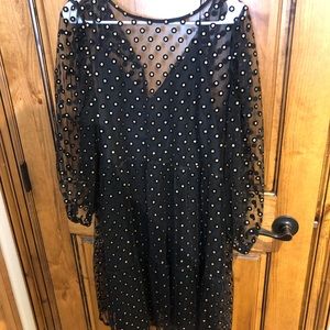 NWT Loft black dress